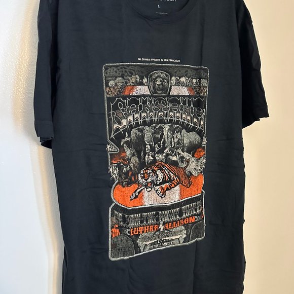 VINTAGE ROCK TEE: Santana, Mens L - Picture 1 of 2